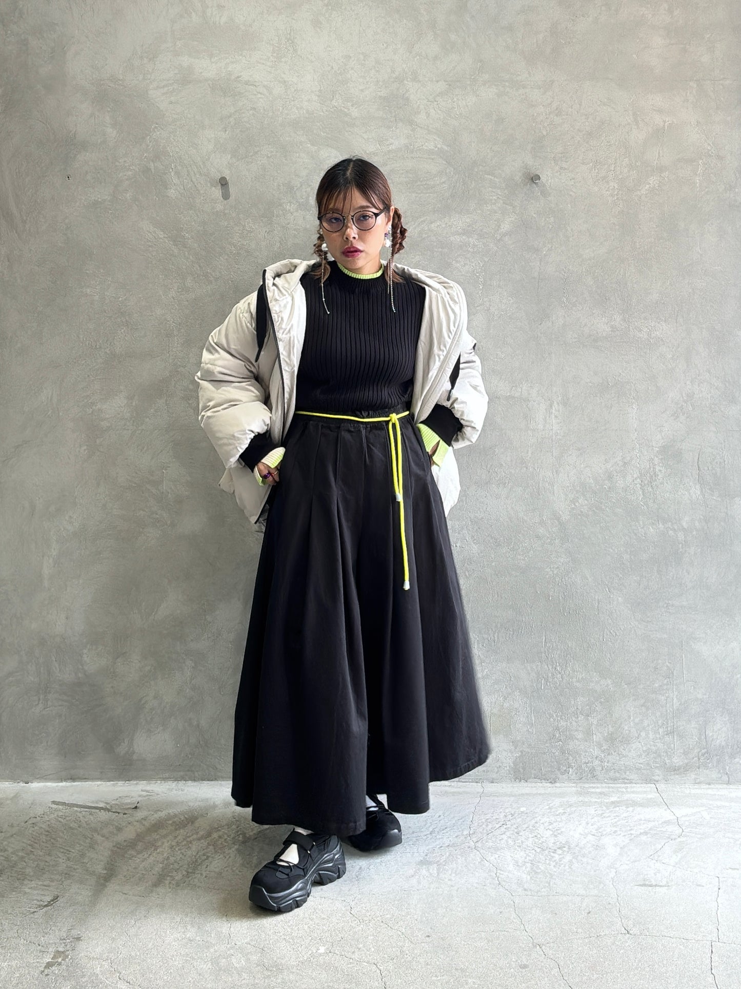 コクーンダウンジャケット／ayane