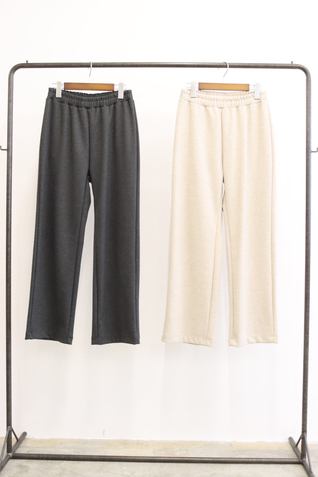 受付終了【予約⚡︎販売】ニードルパンチパンツ／#8641501／LE MÉLANGE／2026 AW #1