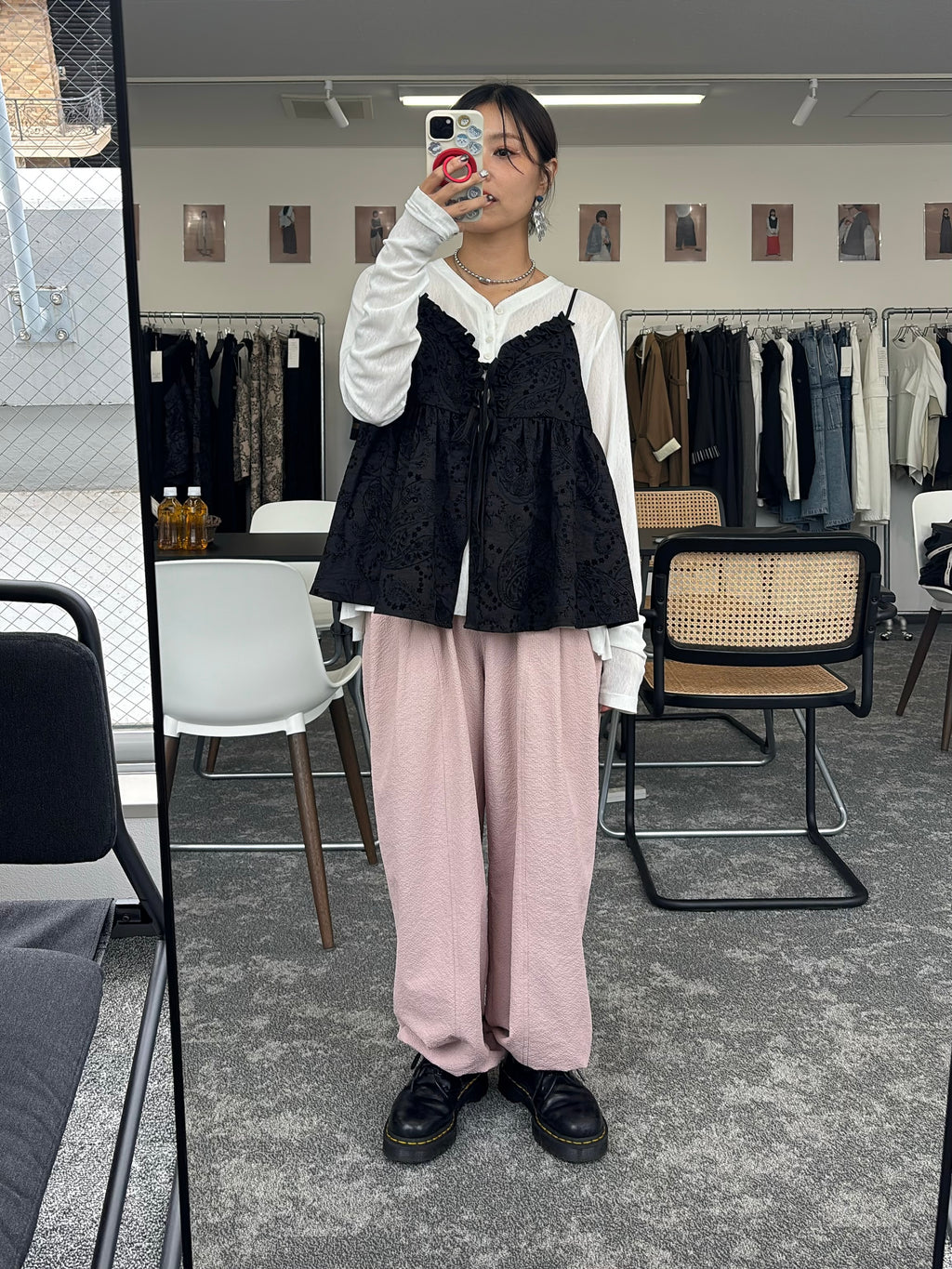 【予約⚡︎販売】フロッキーペイズリーキャミ／710582／CYAN TOKYO／2027SS #1