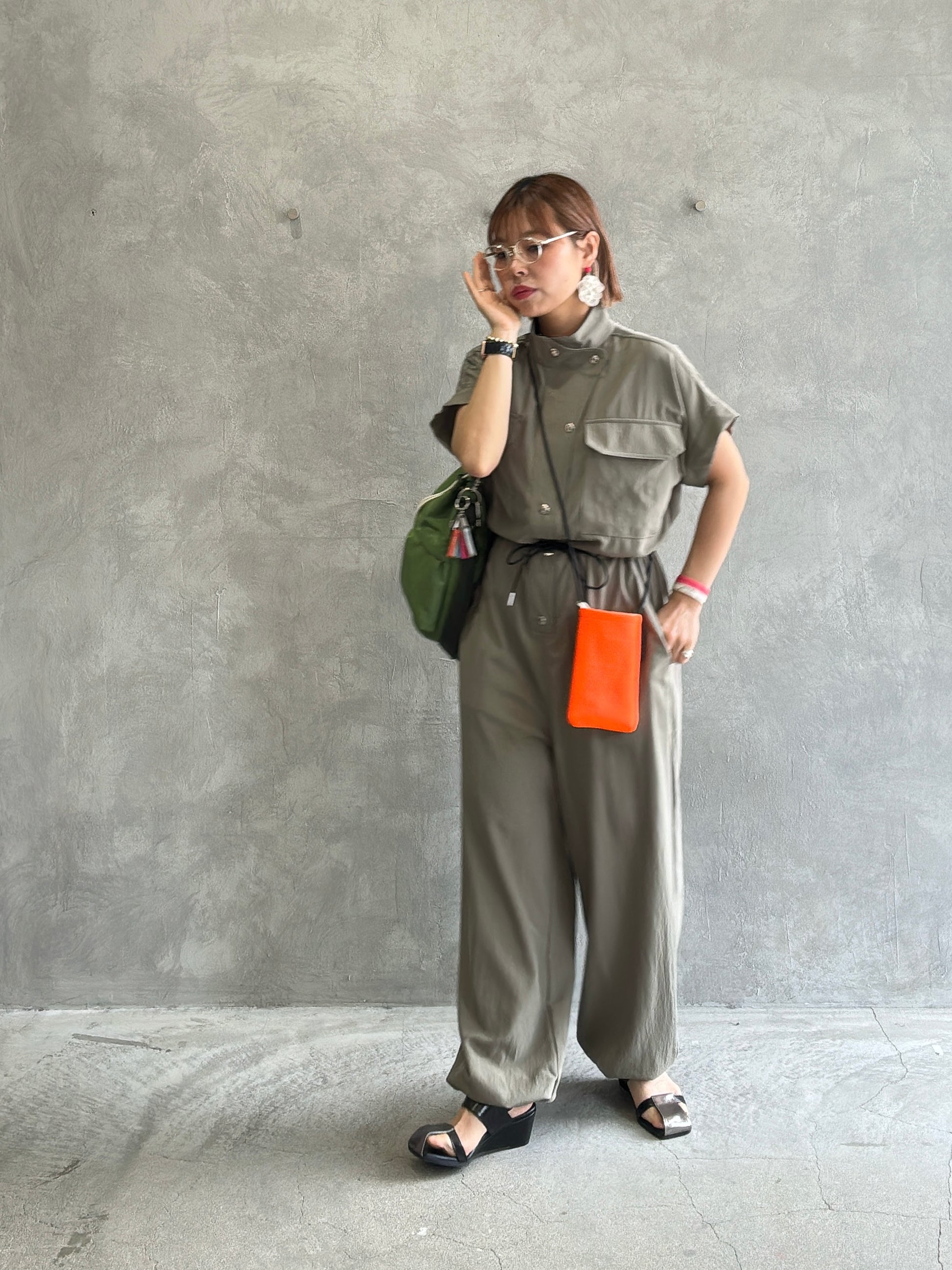 ジャンプスーツ／AL-26043-S／MARGAUX VINTAGE