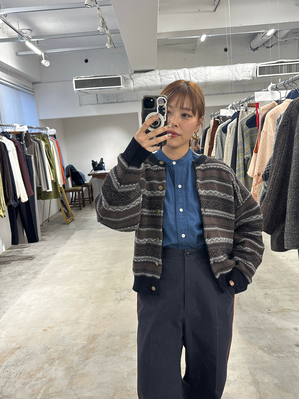 受付終了【予約⚡︎販売】ジャガードニットカーディガン／#8642001／LE MÉLANGE／2026 AW #1