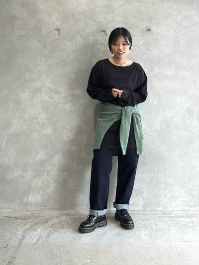前後2wayフォトプリントロンT／Anna Kerry