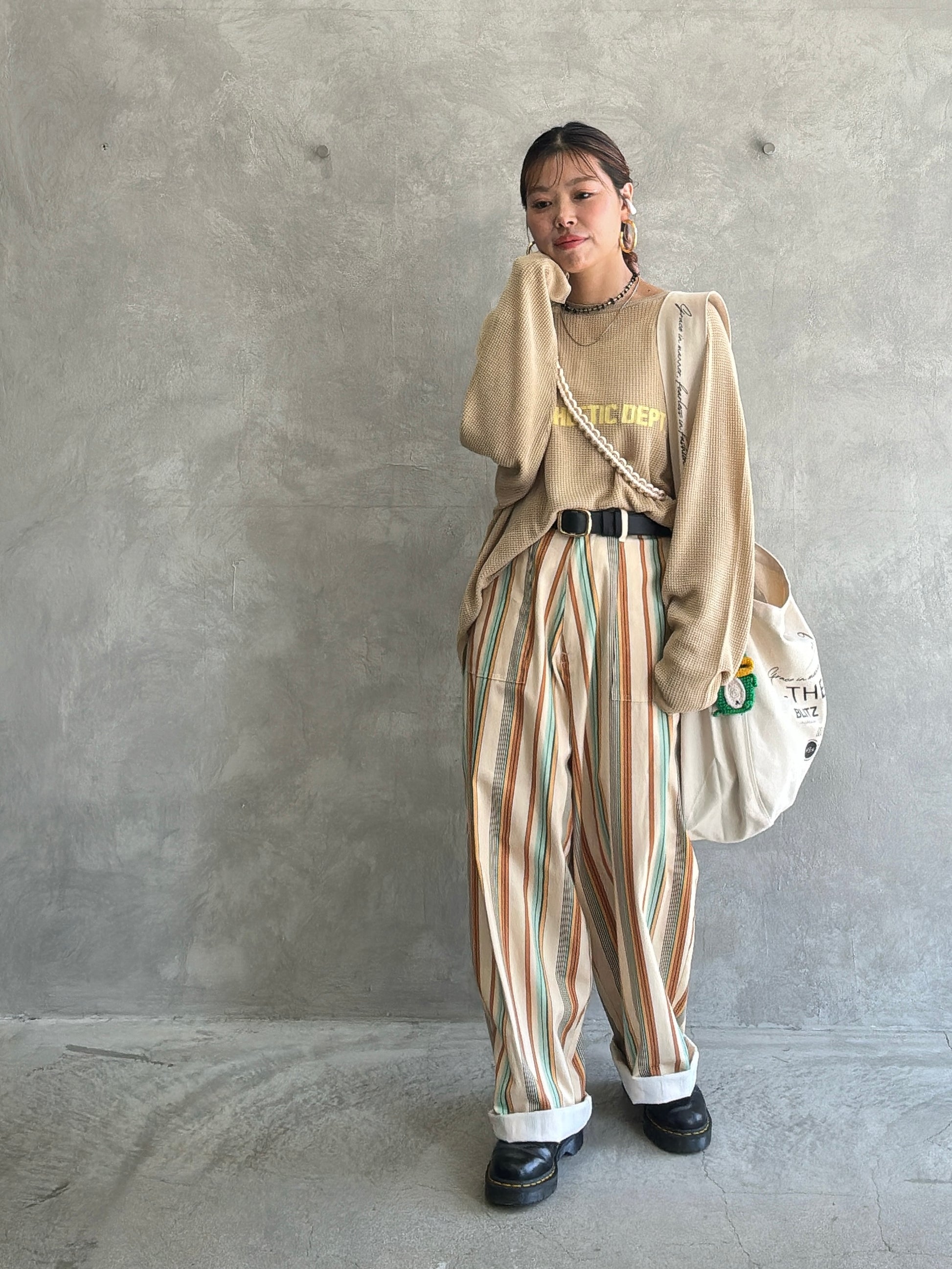 マルチストライプパンツ／PT-26047-S／MARGAUX VINTAGE／