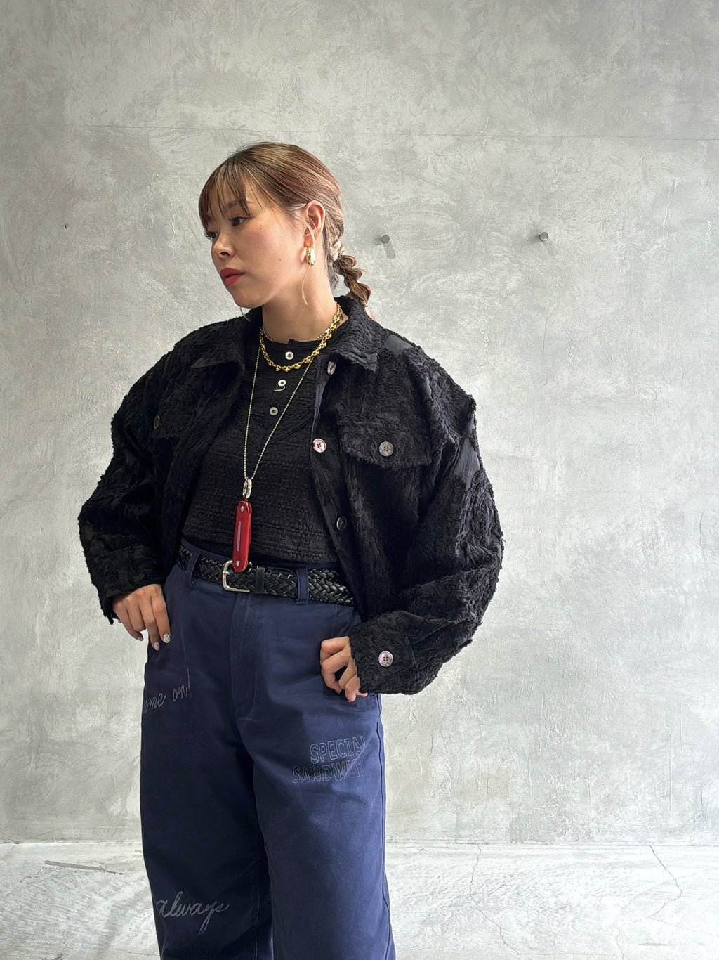 ジャガードジャケット／Anna Kerry