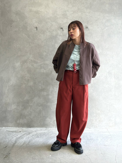 タックカーブパンツ／ANNA  KERRY