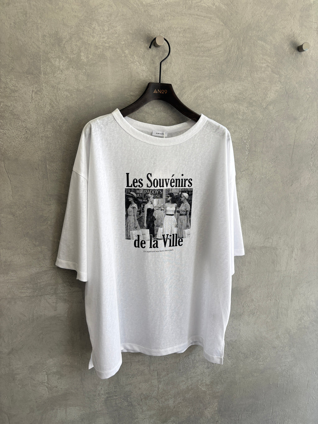【予約販売】Les Souvenirs シアー天竺Tシャツ／ING