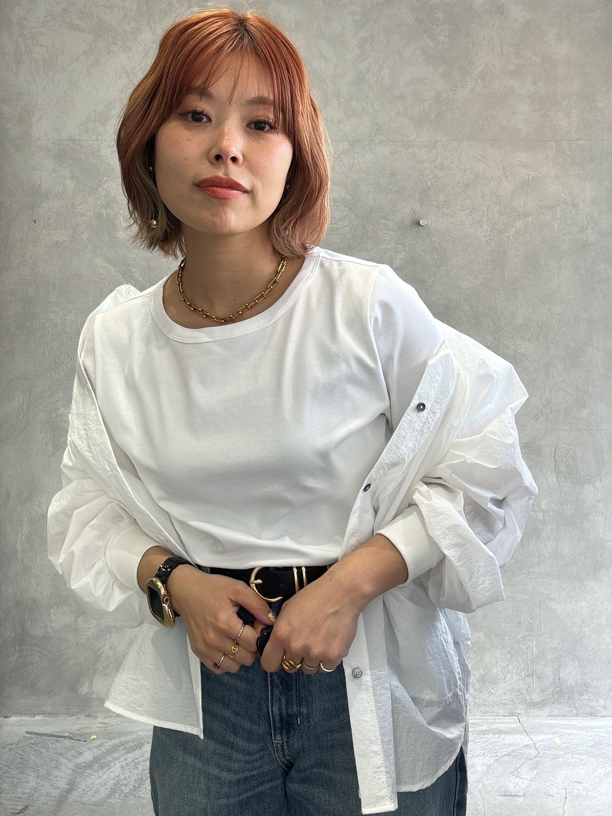 ベーシックTシャツ／Anna Kerry／MNMS