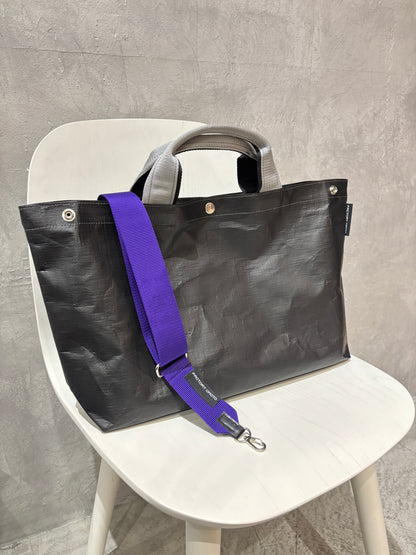 【予約販売】グレー×ブラック（本体：ブラック）／FACTORY OMOTO／BASIC TOTE