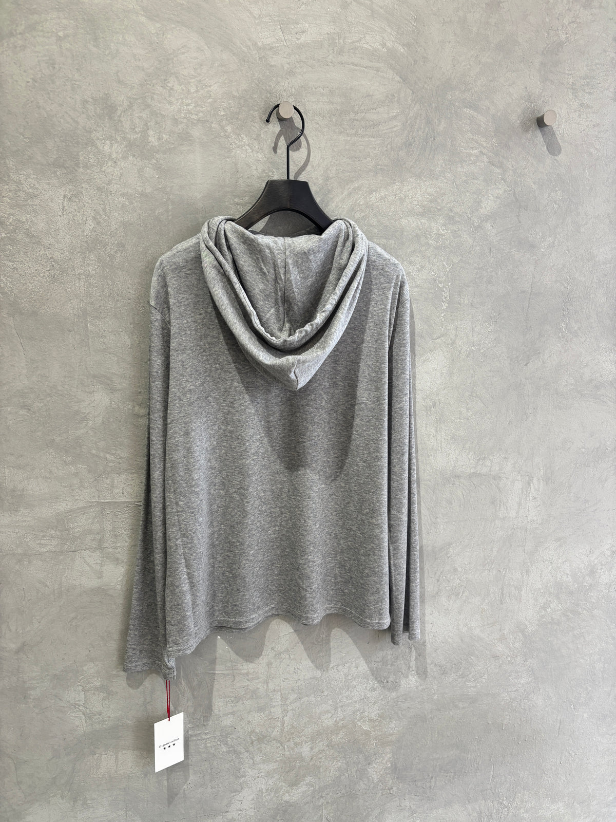 フライスフードパーカー／Dignite collier