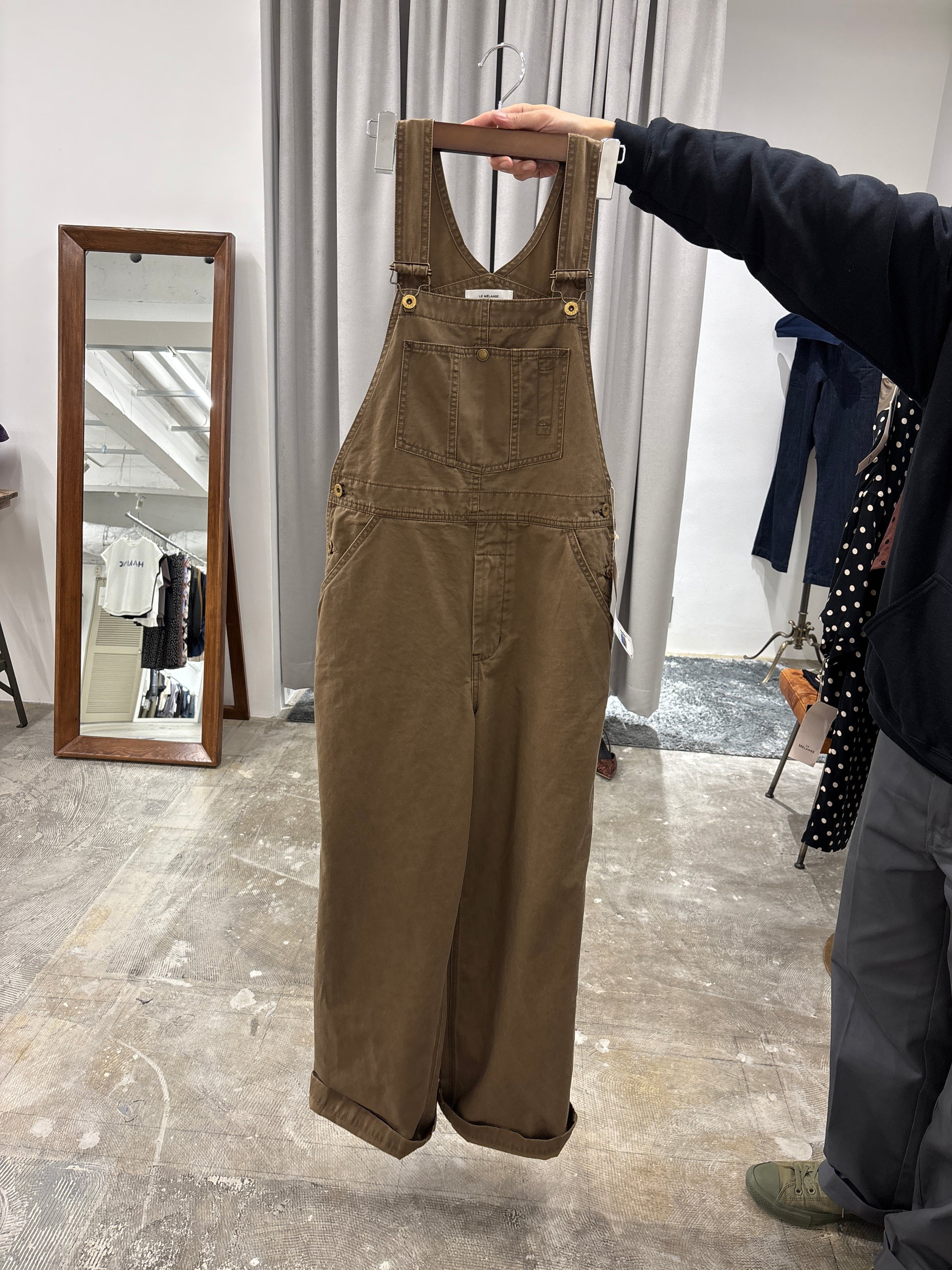 受付終了【予約販売】オーバーオール／8623502／LE MÉLANGE／2026 SS#2