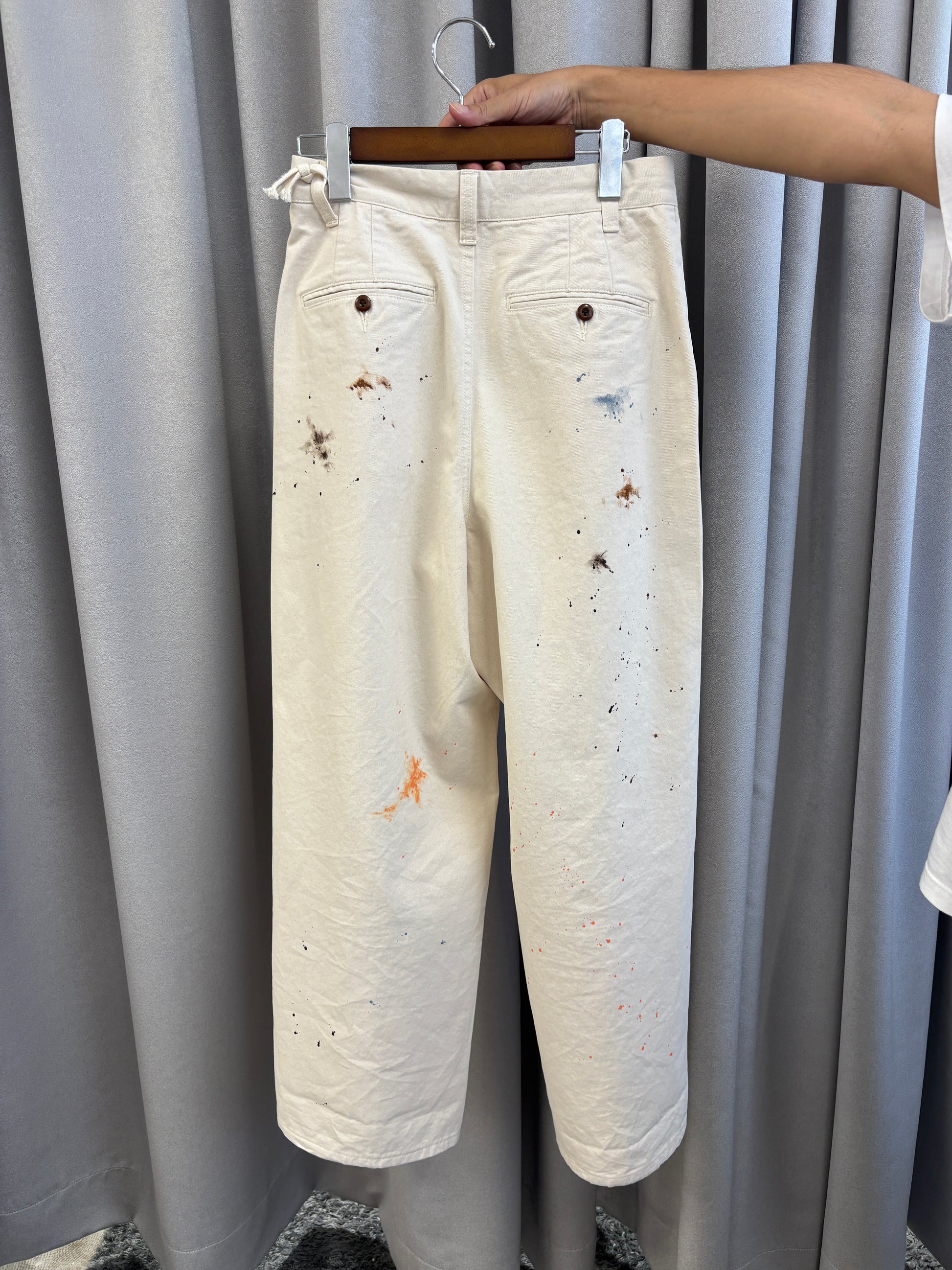 【予約⚡︎販売】ペイントチノパンツ／8653501／LE MÉLANGE／2026 AW #2