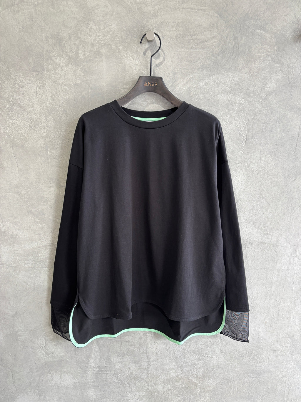 シアードッキング無地ロンT