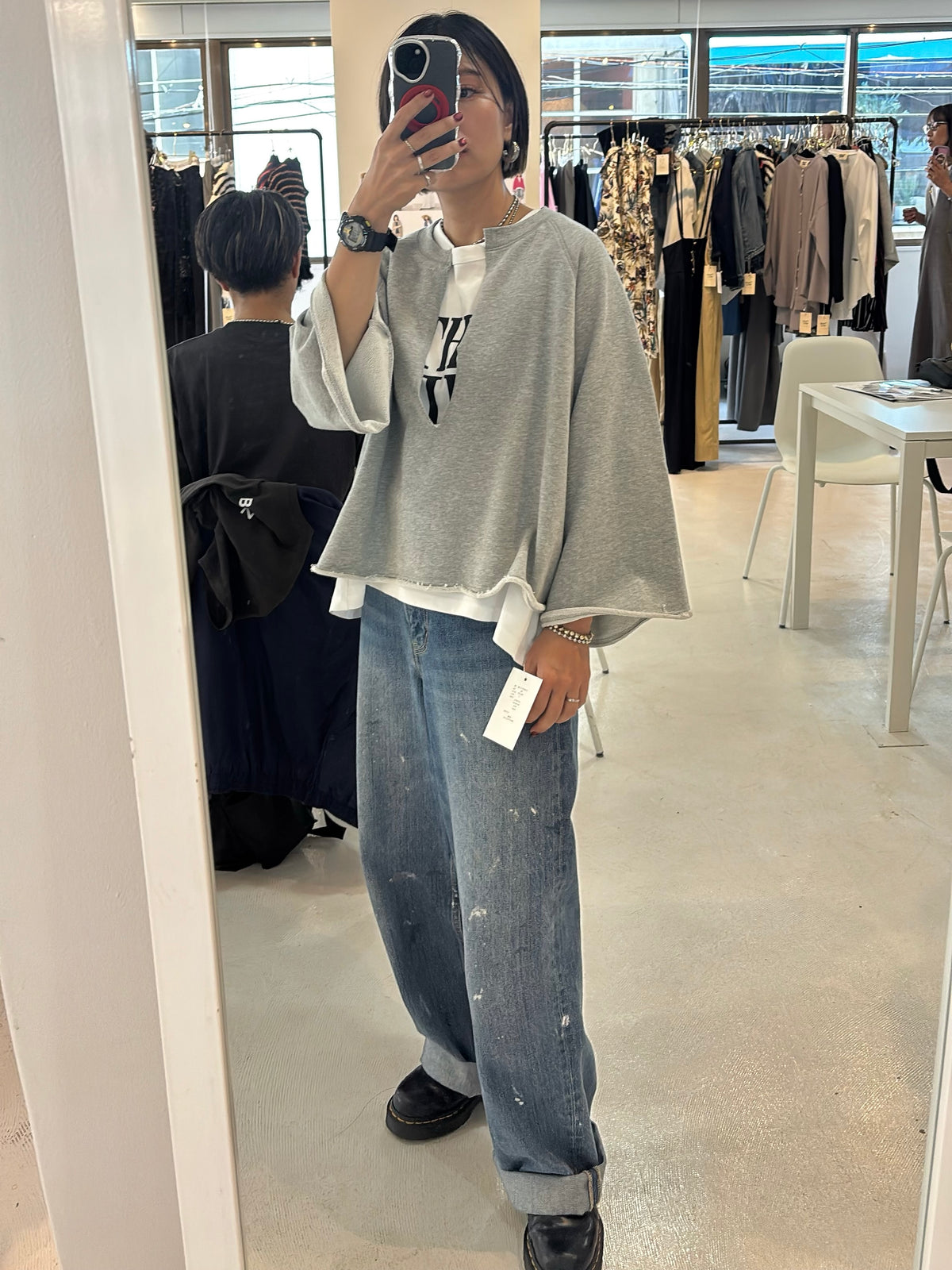 【予約⚡︎販売】裏毛スキッパーPO／MG CT - 27025 - S／MARGAUX VINTAGE／2027 PRE SPRING COLLECTION