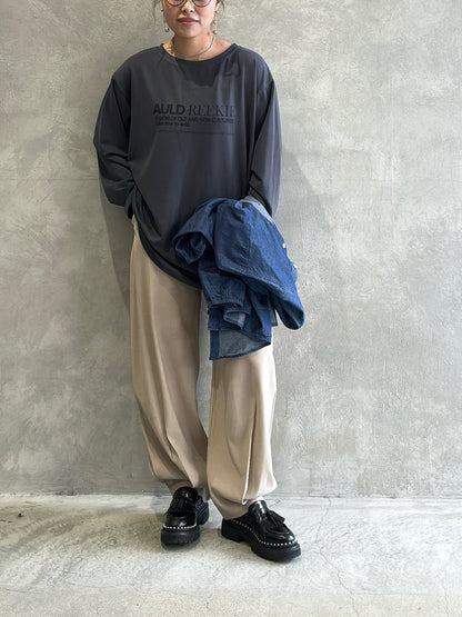 【再入荷】カフタックパンツ／Anna Kerry