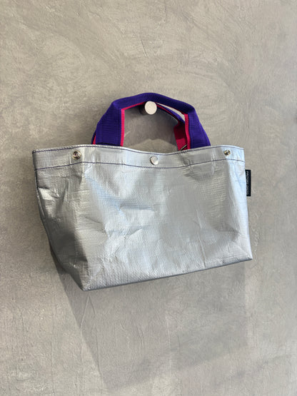 【予約販売】パープル×ピンク（本体：シルバー）／FACTORY OMOTO／BASIC TOTE