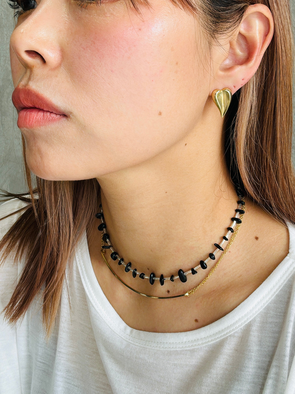 【予約販売】カーブバーネックレス