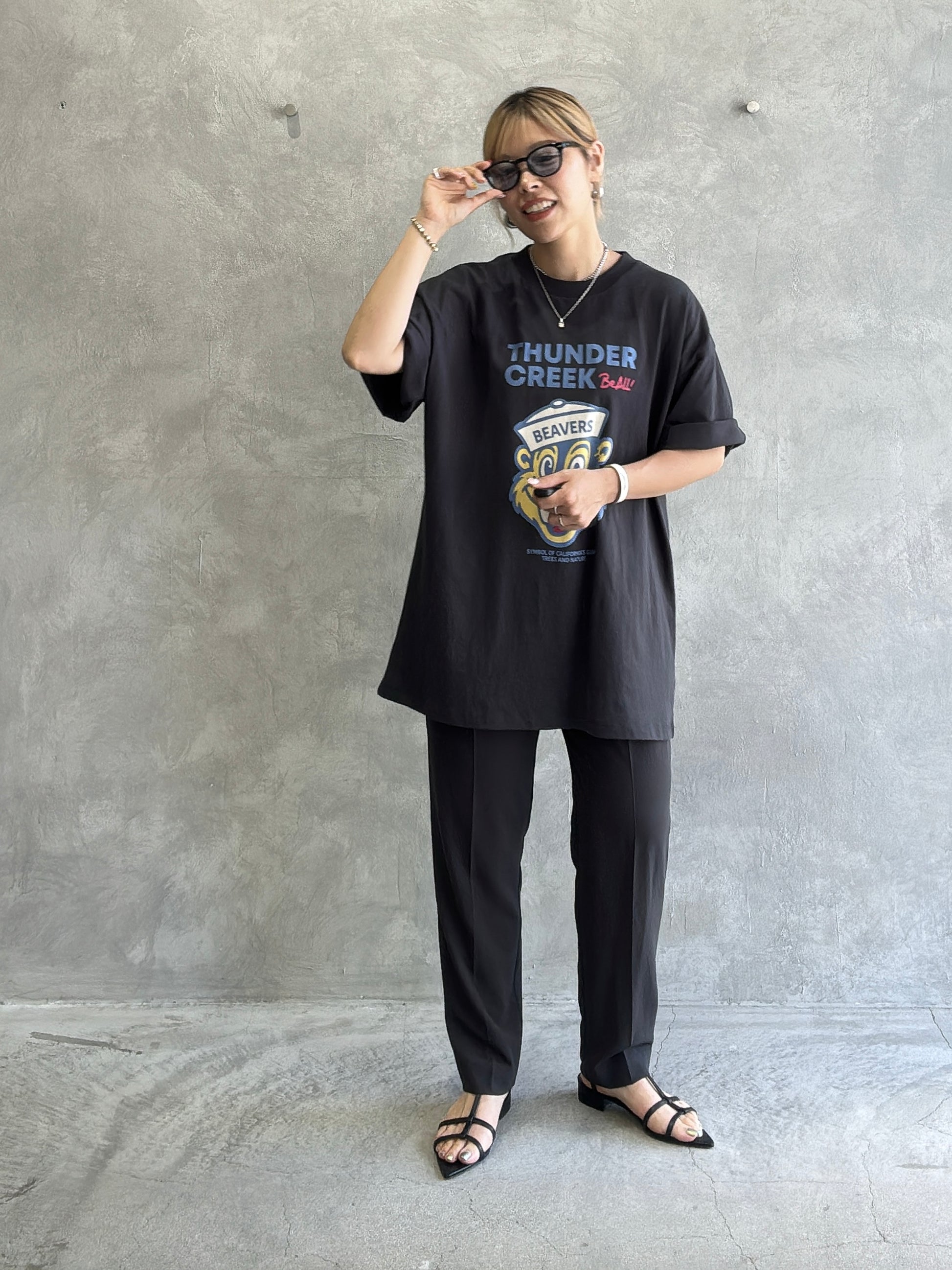 【予約販売】men'sサイズ／THUNDER CREEK Tシャツ／ING