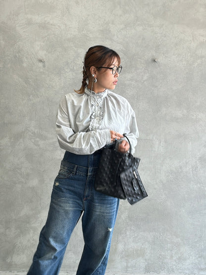 フリルブラウス／vent blanc