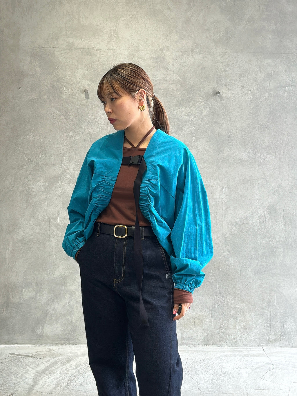 ホルターネックプルオーバー／Dignite collier