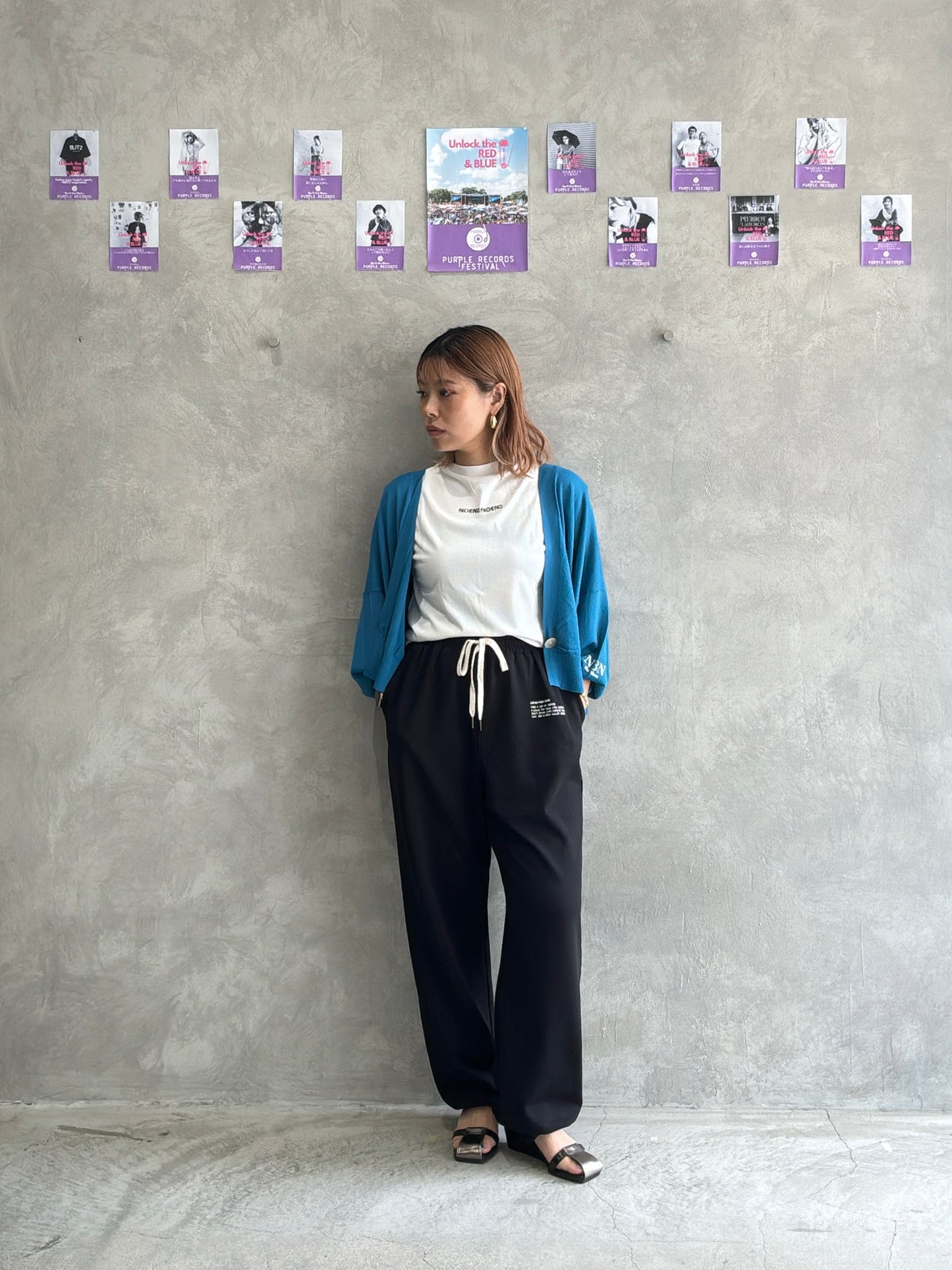 トラックパンツ／Anna Kerry