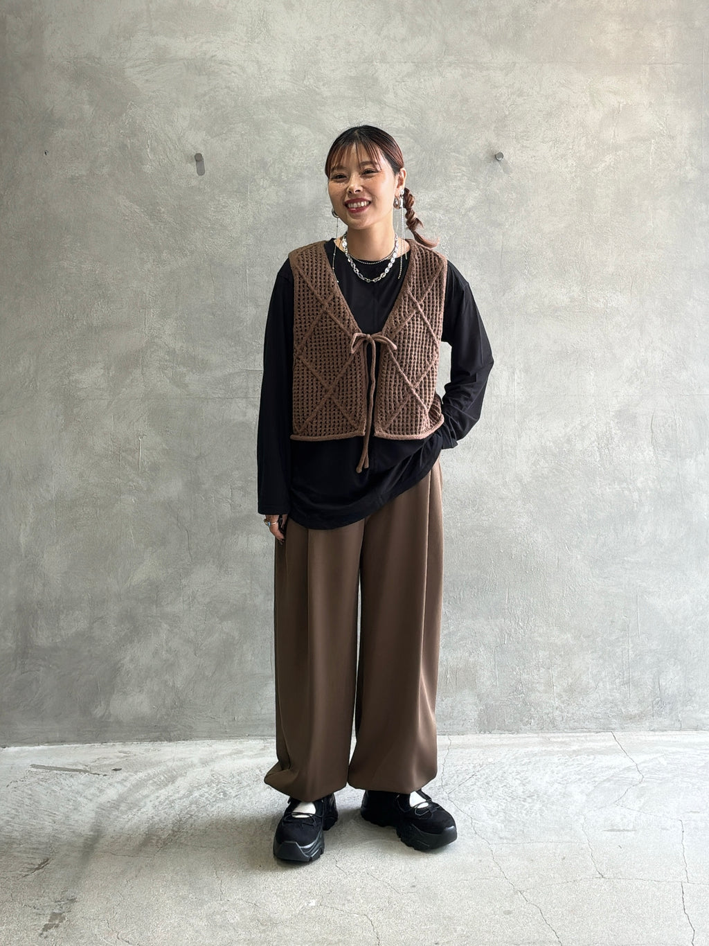 【再入荷】タックポケットジャージジョガーパンツ／CYAN TOKYO