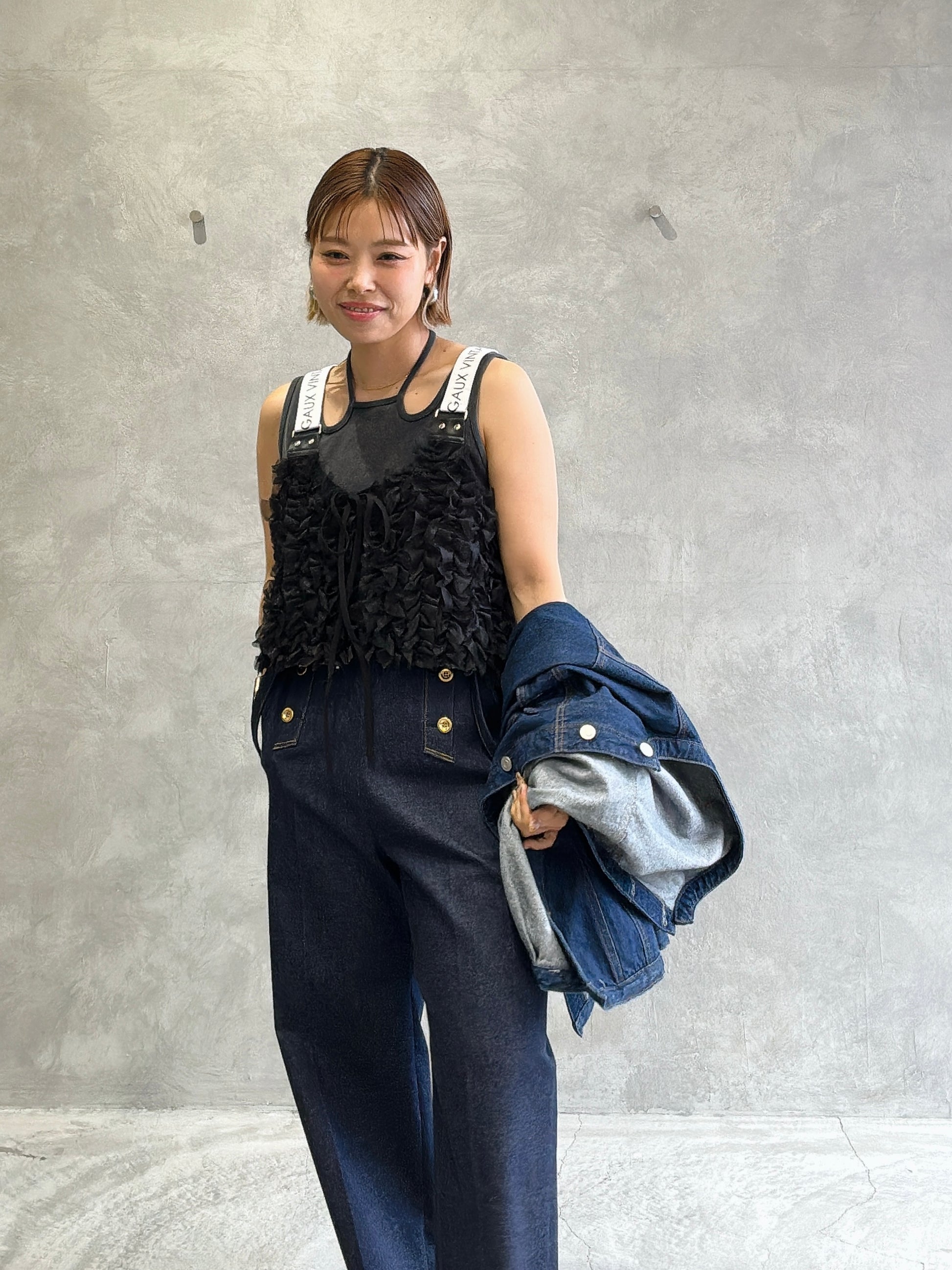 フリルショートビスチェ／AC-26060-S／MARGAUX VINTAGE／2026 SS#2