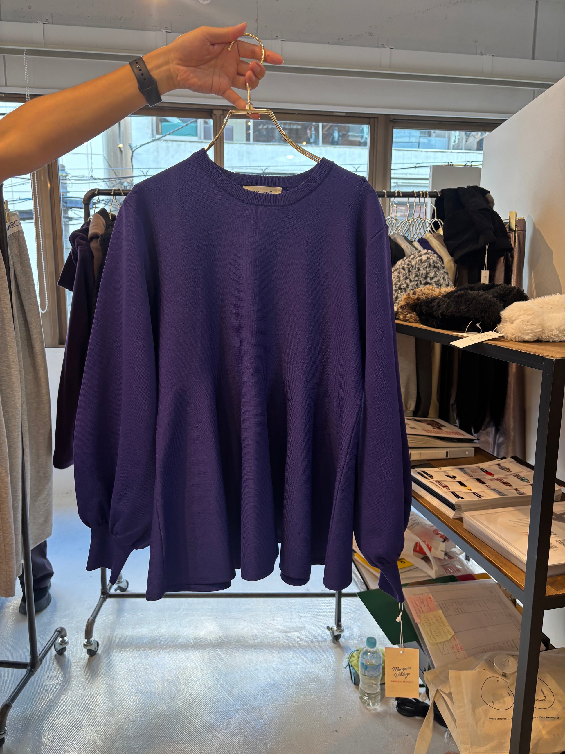 【予約⚡︎販売】フレアニットPO／MG KN-26138-A／MARGAUX VINTAGE／2026 AW＃2