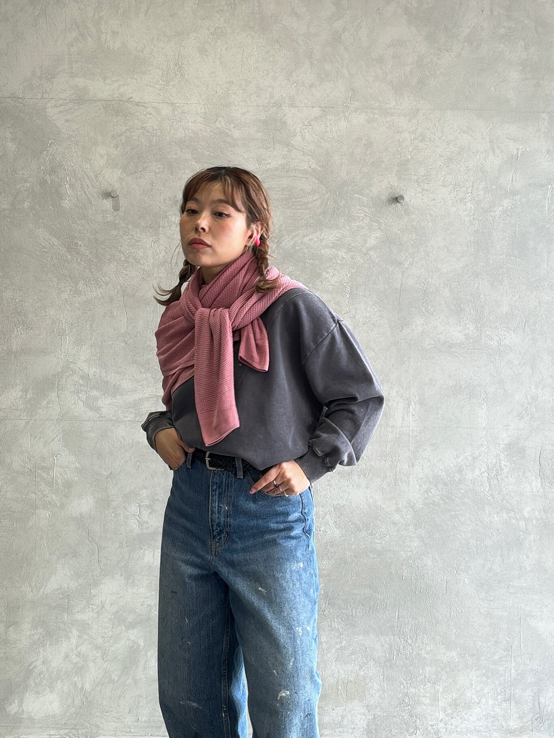 ワッフルドルマンロンT／flamingo firm