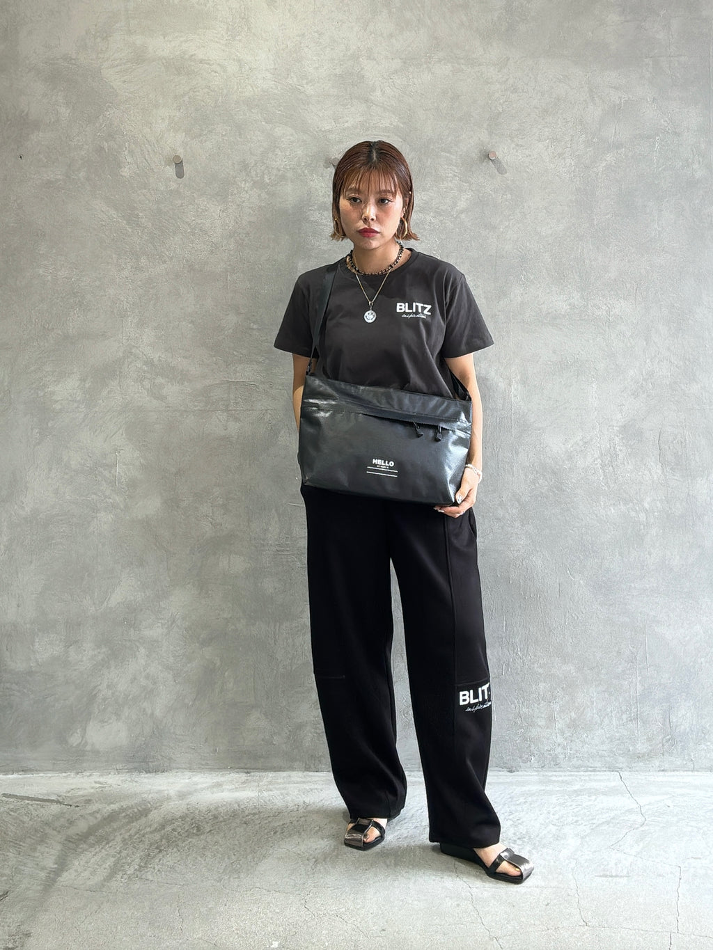 【予約販売】メッセンジャーバッグ／HALF1/2