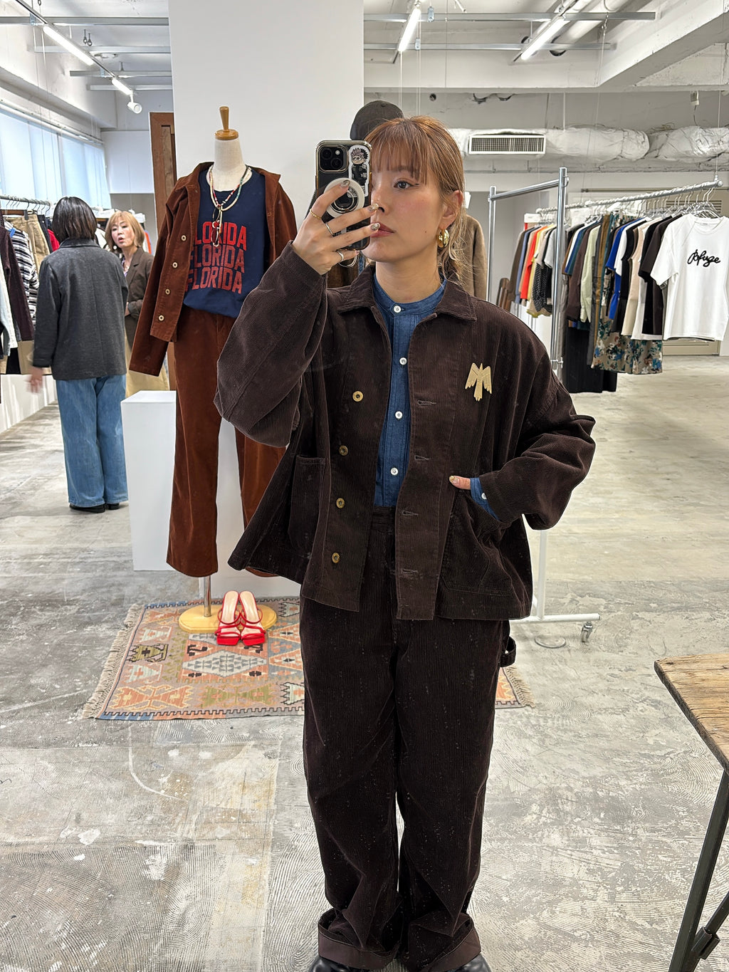 受付終了【予約⚡︎販売】コットンコーデュロイカバーオール／#8643803／LE MÉLANGE／2026 AW #1