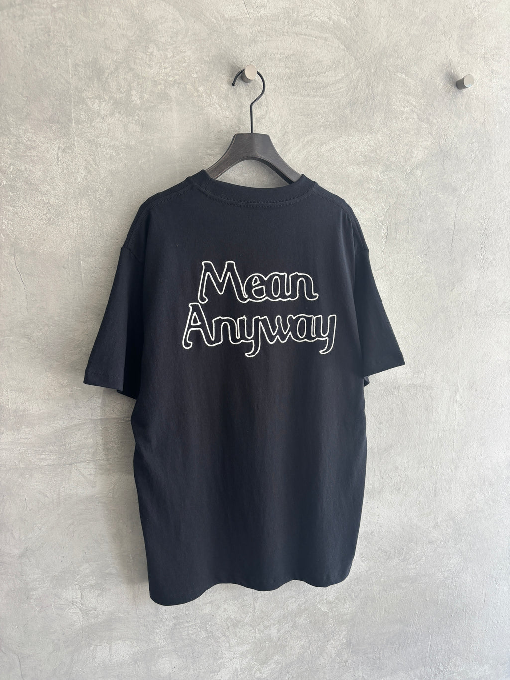 【予約販売】men'sサイズ／コード刺繍ポケット Tシャツ／ING