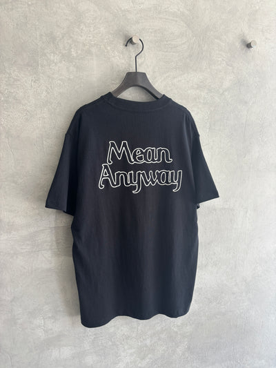 【予約販売】men'sサイズ／コード刺繍ポケット Tシャツ／ING