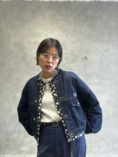 ハート柄パディングベスト／MG JK-26086-A／MARGAUX VINTAGE／2026 AW＃1