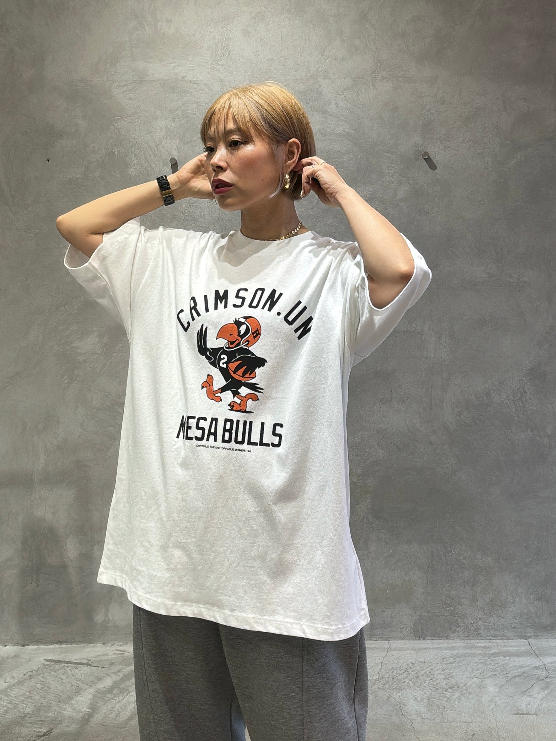 【予約販売】men'sサイズ／CRIMSON.UN Tシャツ／ING
