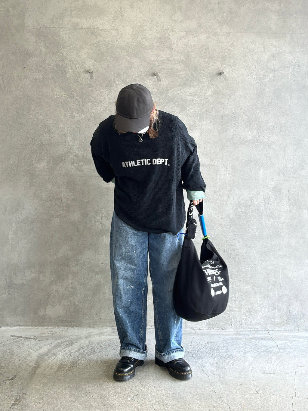 ワッフルドルマンロンT／flamingo firm