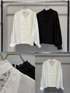 【予約⚡︎販売】レースブラウス／MG BL - 27004 - S／MARGAUX VINTAGE／2027 PRE SPRING COLLECTION