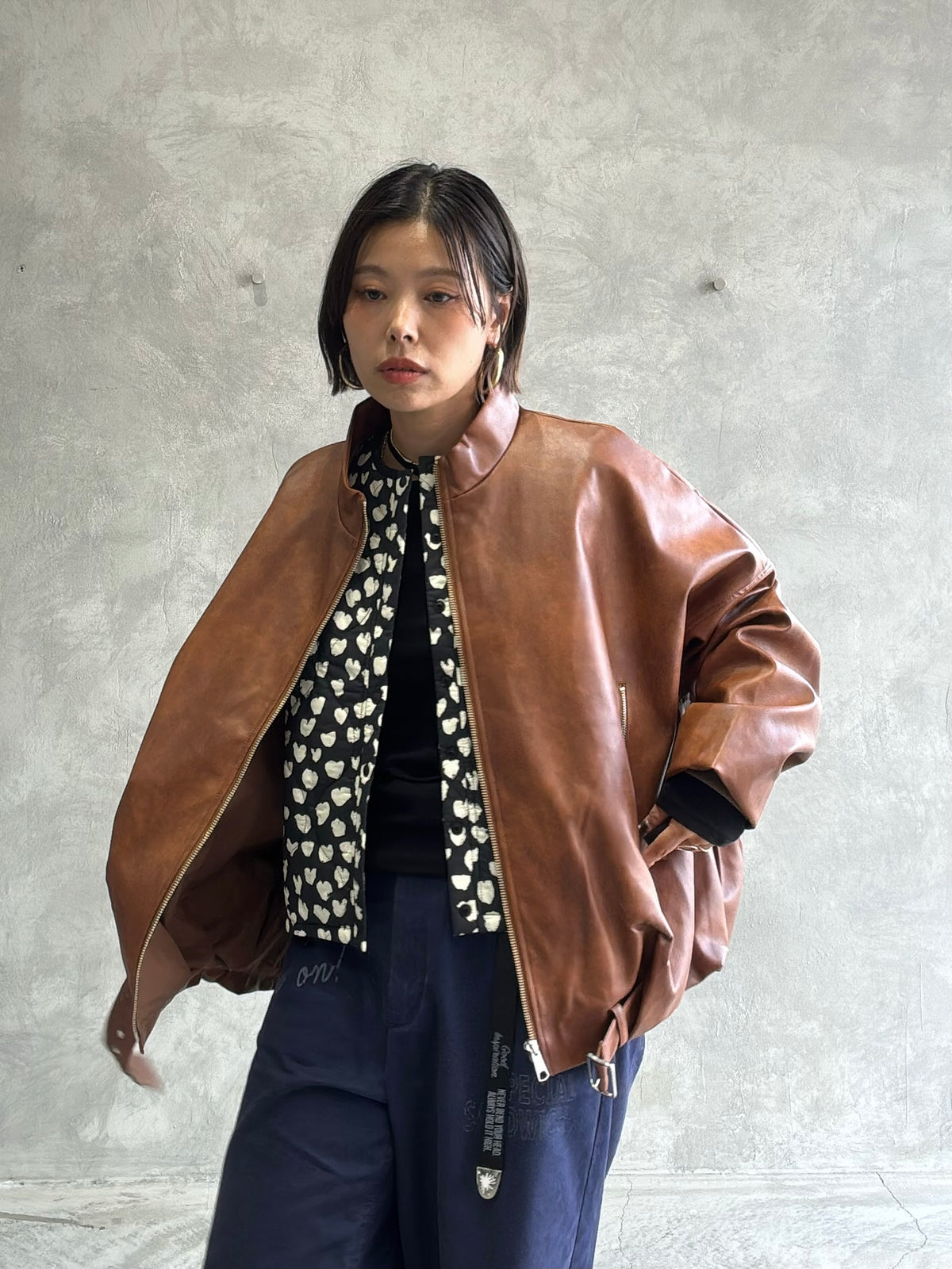 レザーライダース／MG JK-26081-A／MARGAUX VINTAGE／2026 AW＃1