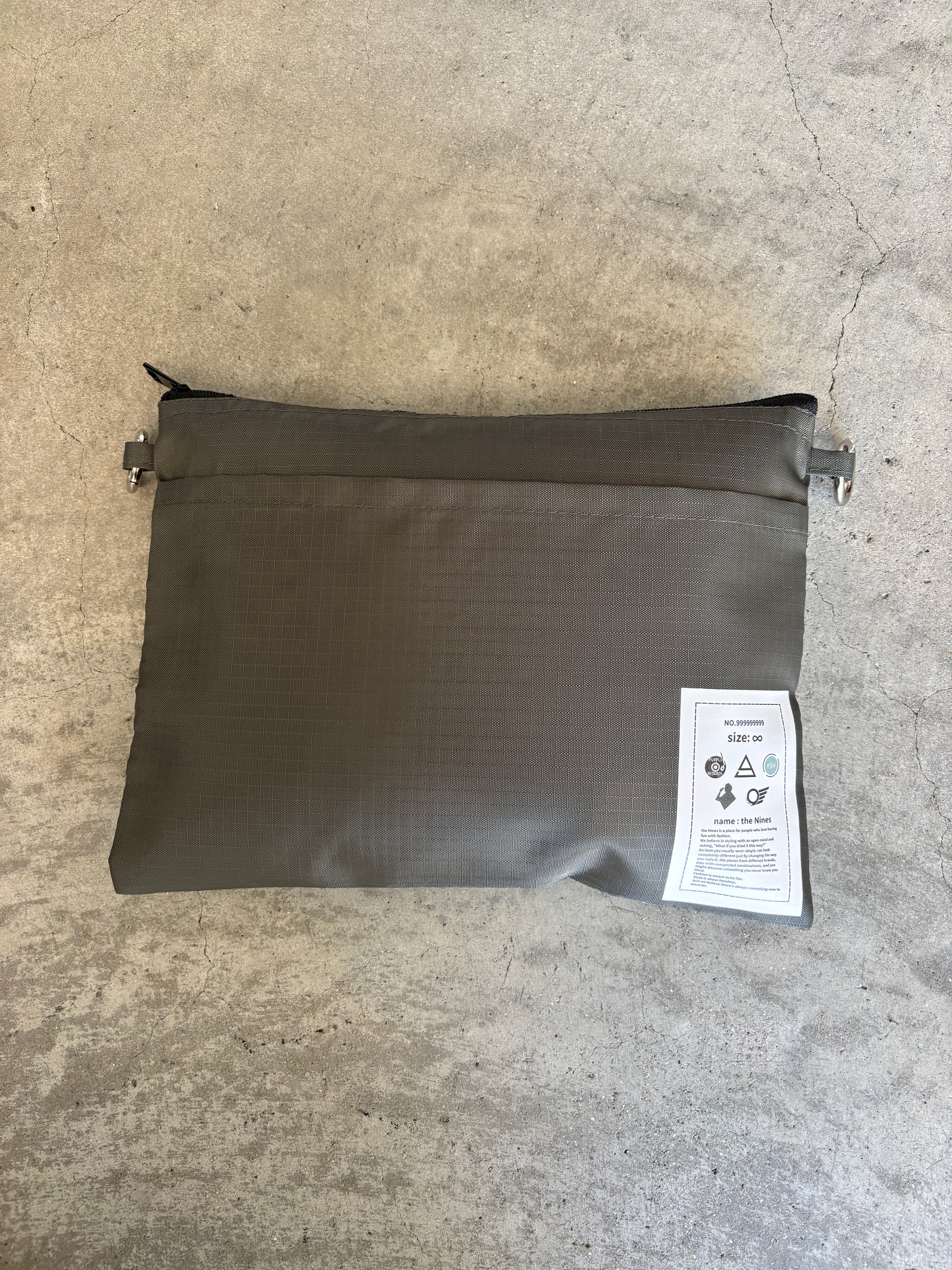 【予約販売】サコッシュ／No.9-the Nines-／スマホショルダーオプション／受注生産