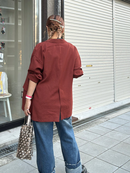 リラックスシルエットジャケット／LHELBIE