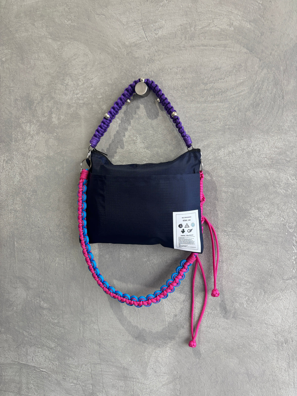 ⭐︎コラボ【予約販売】ザナインズカラーの2way仕様スマホショルダー／ホイップウェーブ＆パール／受注生産
