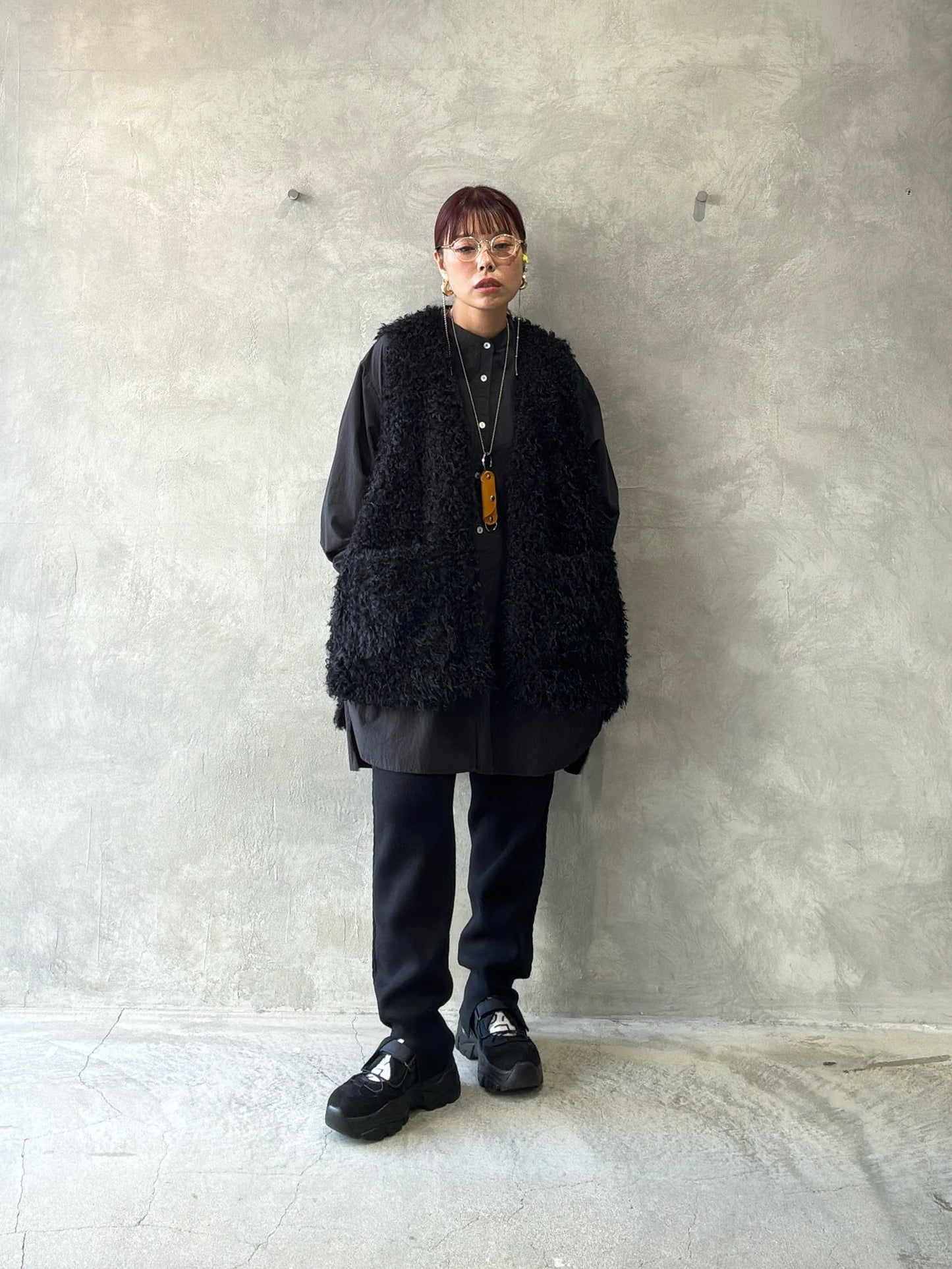 ケーブルラインニットジョガーパンツ／CYAN tokyo