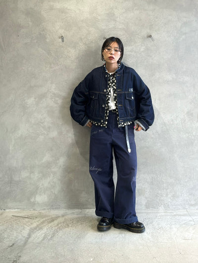 ハート柄パディングベスト／MG JK-26086-A／MARGAUX VINTAGE／2026 AW＃1