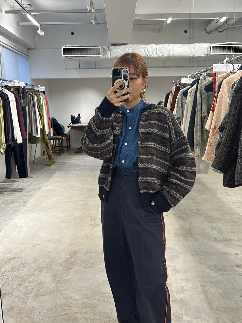 受付終了【予約⚡︎販売】ラインコットンツイルパンツ／#8643503／LE MÉLANGE／2026 AW #1