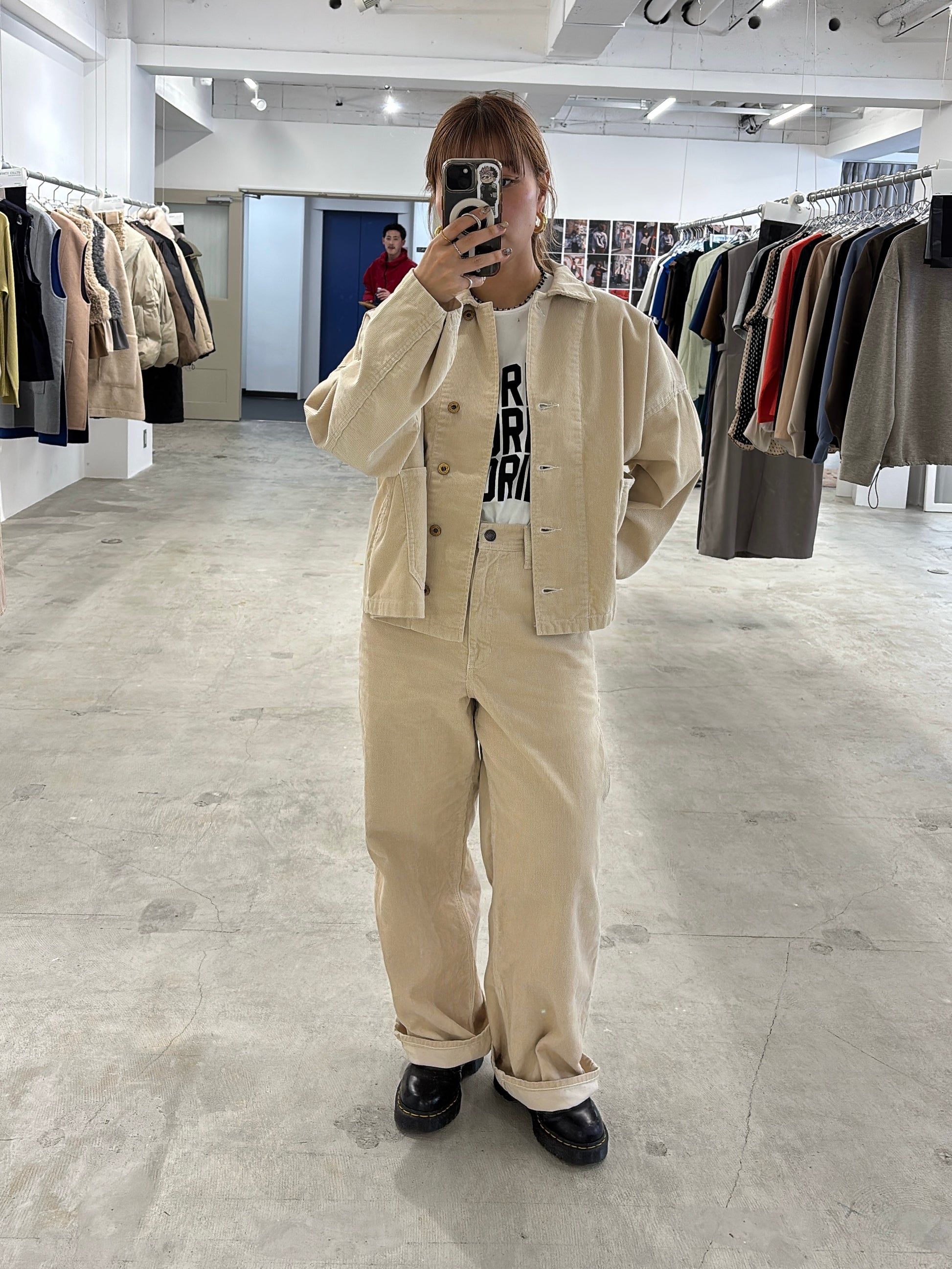 【予約⚡︎販売】コットンコーデュロイカバーオール／#8643803／LE MÉLANGE／2026 AW #1