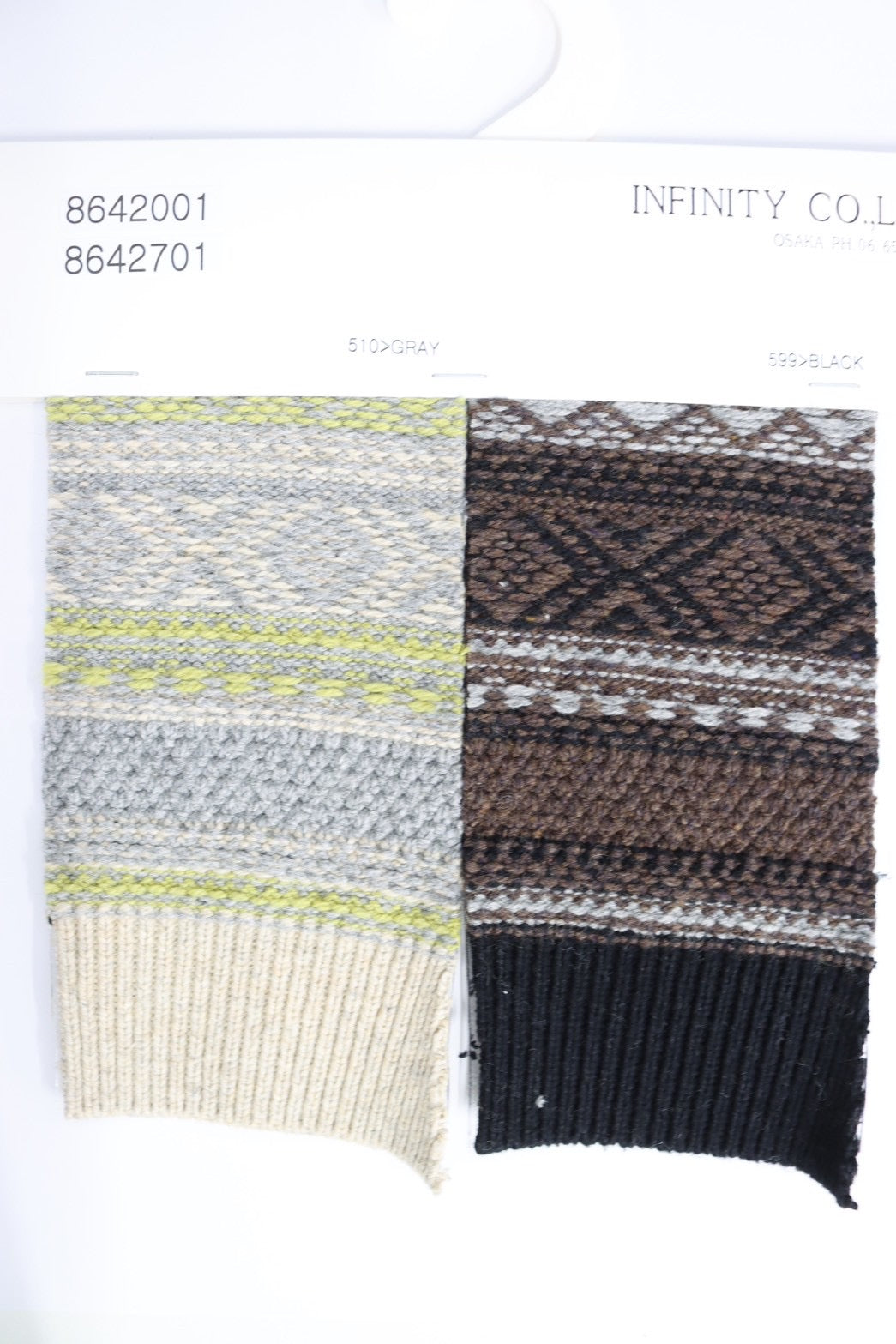 【予約⚡︎販売】ジャガードVネックベスト／#8642701／LE MÉLANGE／2026 AW #1