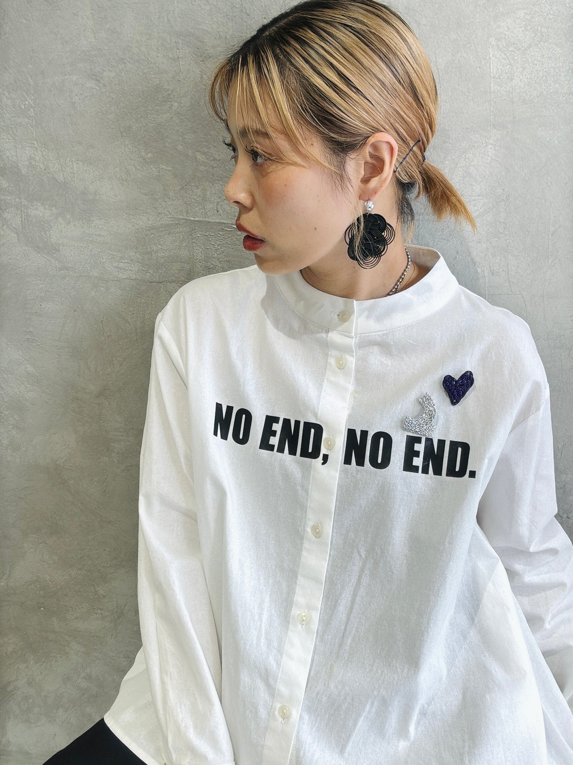 結び屋虹園×No.9コラボ限定仕様／3・6・９の揺れるピアス（ピアス・イヤリング）