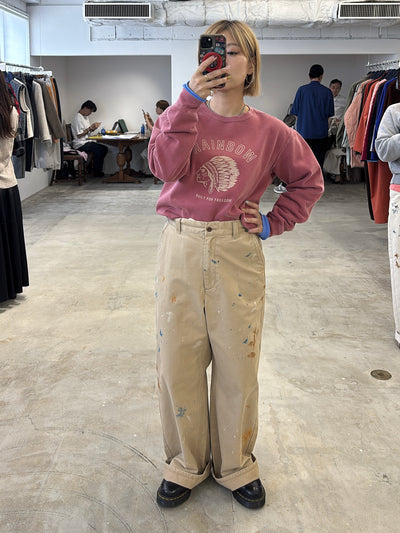 受付終了【予約⚡︎販売】裏起毛フロッキープリントスウェット／8651006／LE MÉLANGE／2026 AW #2
