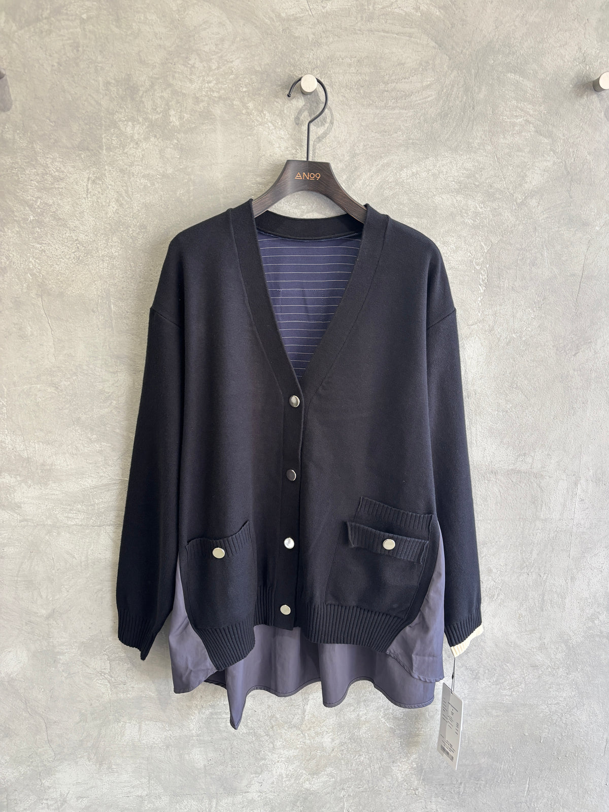 ドッキングカーディガン／ZMT264KN322／MARECHAL TERRE