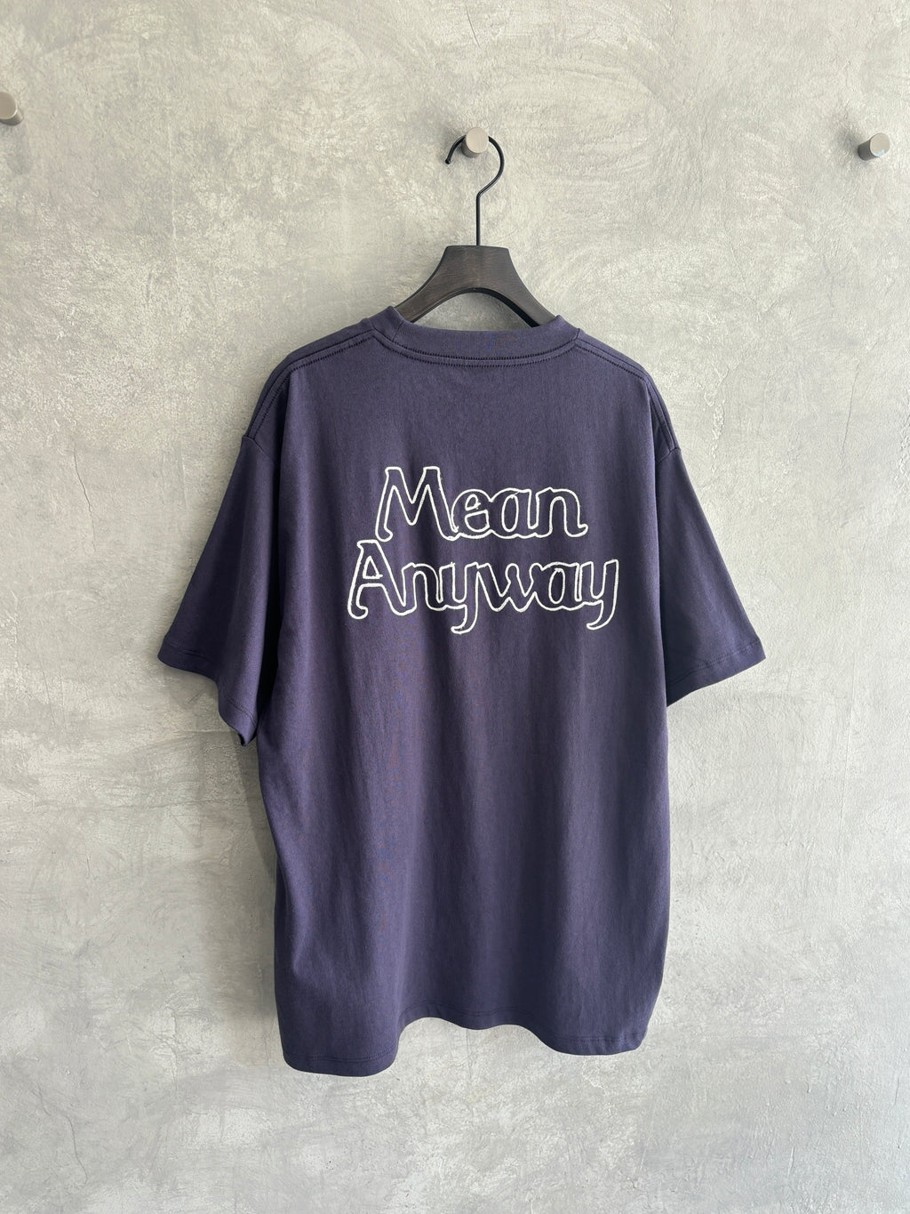 【予約販売】men'sサイズ／コード刺繍ポケット Tシャツ／ING