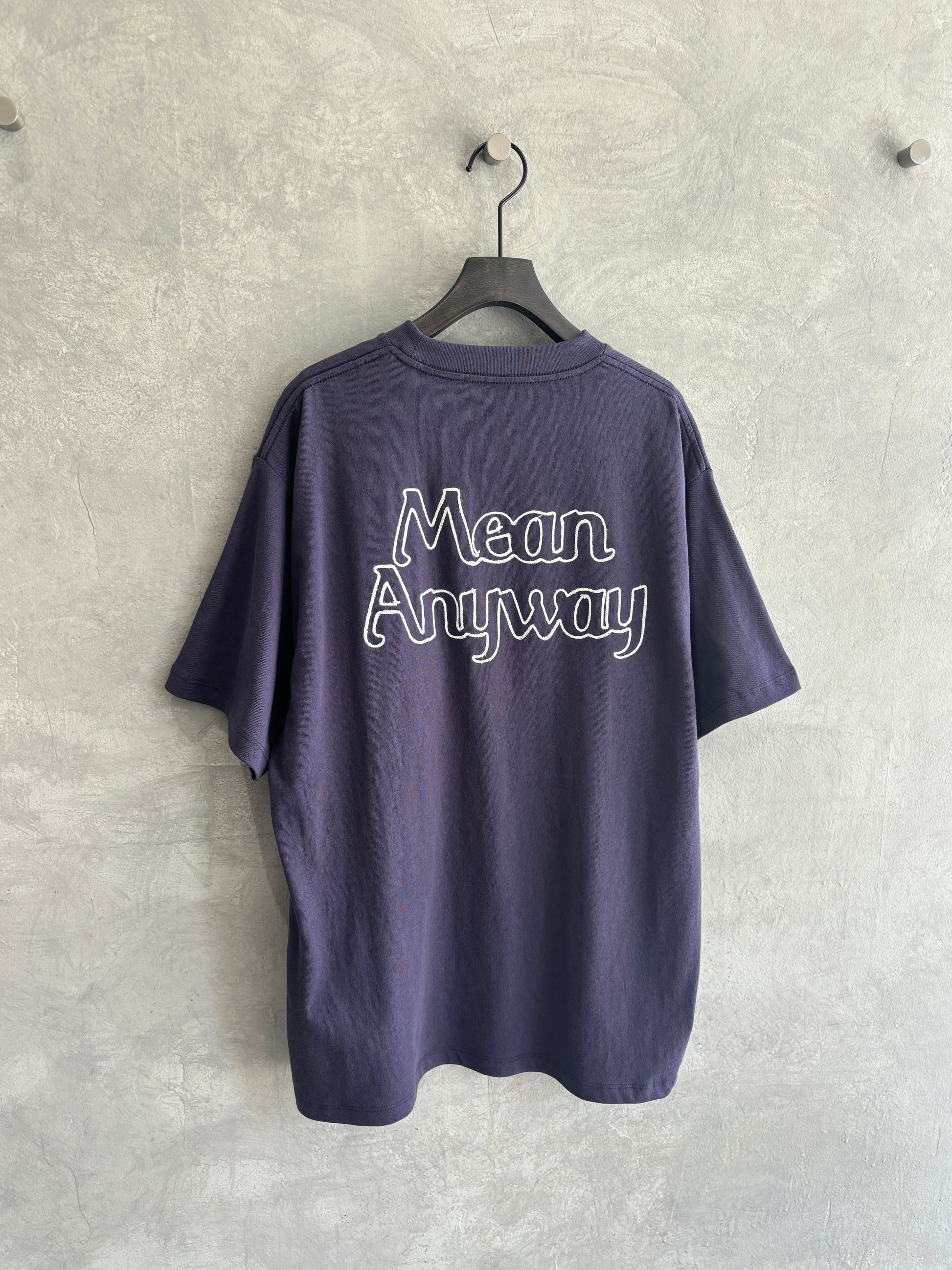 【予約販売】men'sサイズ／コード刺繍ポケット Tシャツ／ING